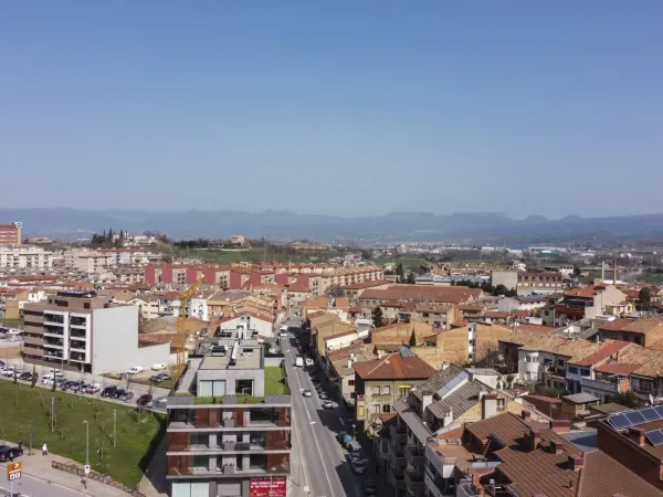 Obra de Edificaciones Moreno en la carretera de Roda, Vic