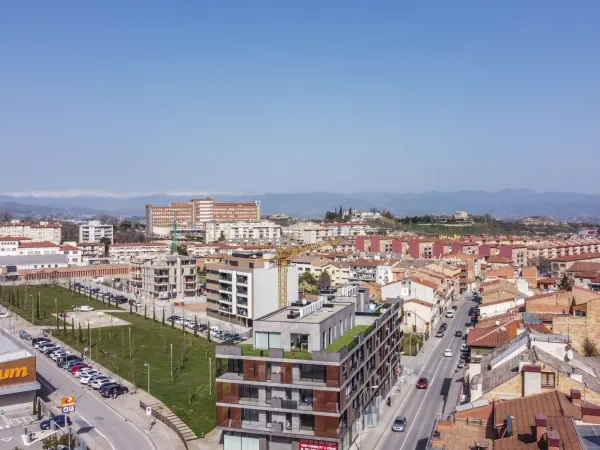 Obra de Edificaciones Moreno en la carretera de Roda, Vic