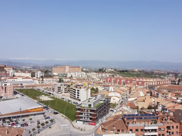 Obra de Edificaciones Moreno en la carretera de Roda, Vic