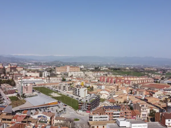 Obra de Edificaciones Moreno en la carretera de Roda, Vic