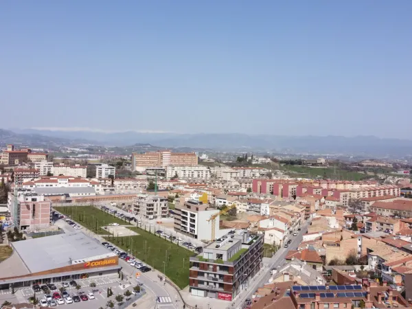 Obra de Edificaciones Moreno en la carretera de Roda, Vic