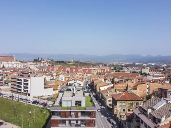 Obra de Edificaciones Moreno en la carretera de Roda, Vic