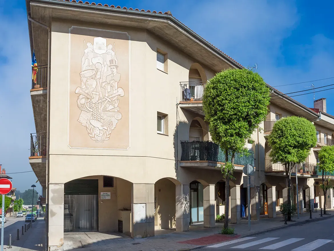 Obra de Edificaciones Moreno en Sant Julià de Ramis