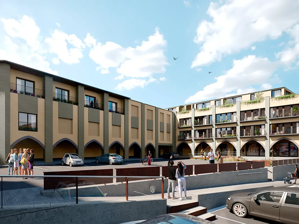 Obra de Edificaciones Moreno en Tona