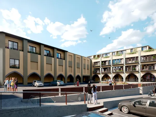 Obra de Edificaciones Moreno en Tona