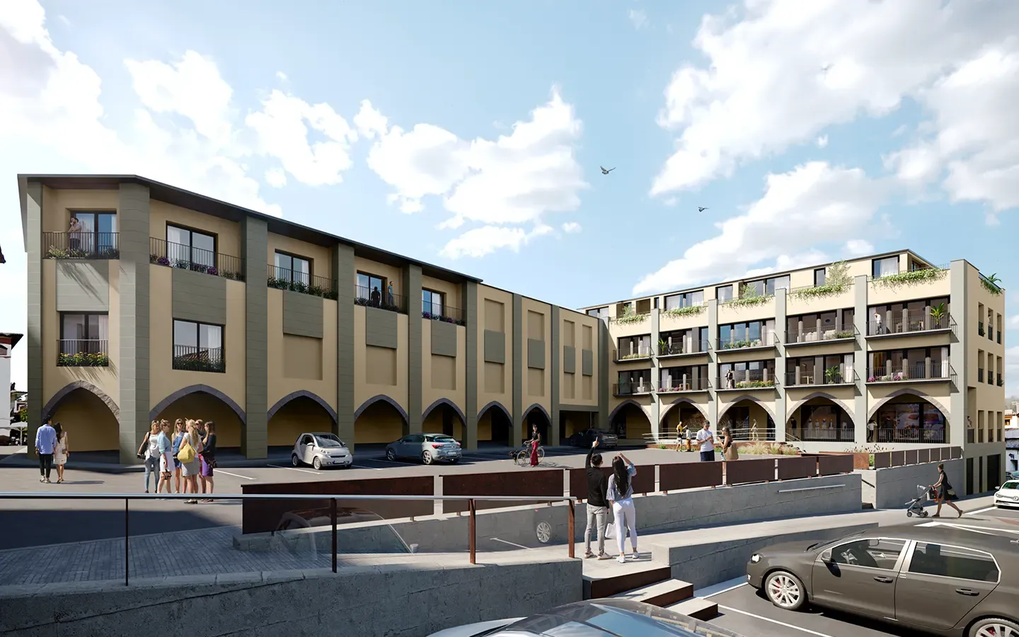 Obra de Edificaciones Moreno en Tona