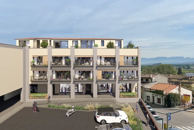 Obra de Edificaciones Moreno en Tona