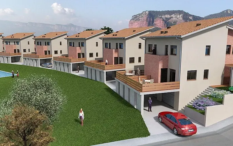 Promoción de Edificaciones Moreno en Vilanova de Sau